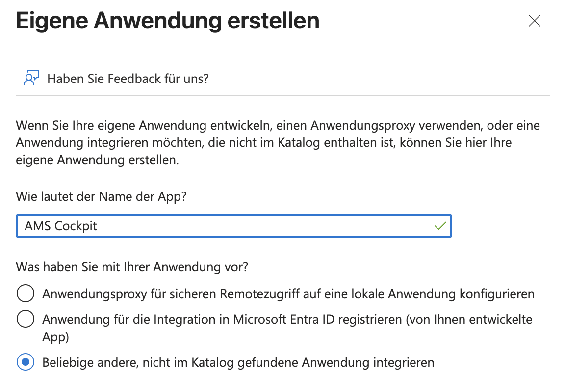 Unternehmens App erstellen